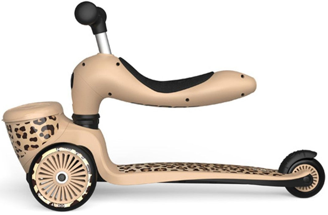Детска тротинетка и колело за баланс 2 в 1 Scoot & Ride - HighwayKick 1 Lifestyle, бежова