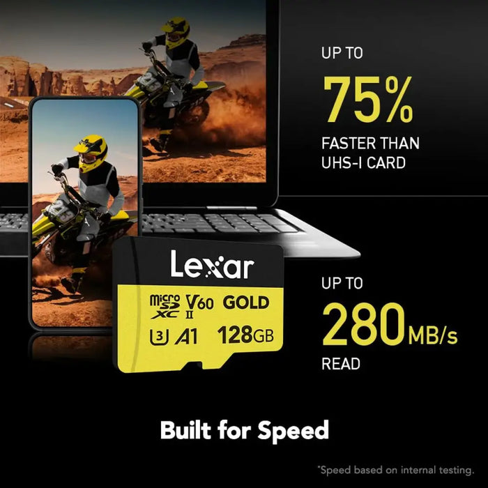 SD карта памет Lexar LMSGOLD128G-BNNNG 128 GB
