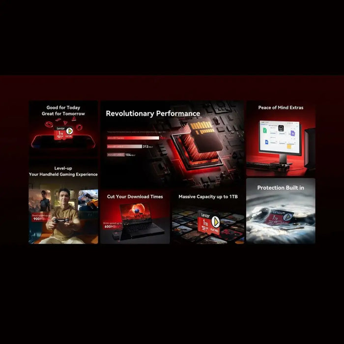 SD карта памет Lexar LMSXPS0001T-BNNNG 1 TB