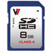 SD карта памет V7 VASDH8GCL4R-2E 8 GB