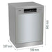 Съдомиялна GORENJE GS643D90X 16 комплекта