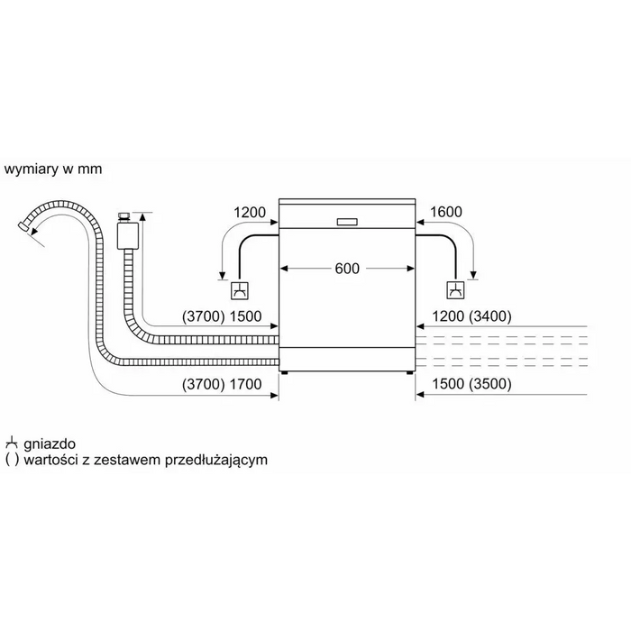 Съдомиялна за вграждане SIEMENS SN63HX17VE