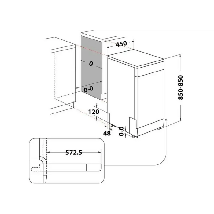 Съдомиялна INDESIT DF9E 1B10