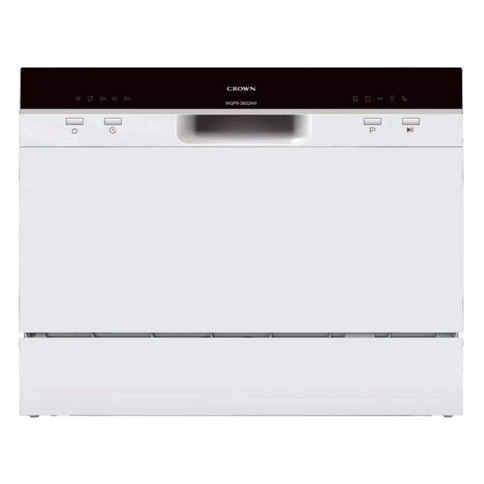 Съдомиялна машина Crown WQP6-3602AW 6 комплекта F