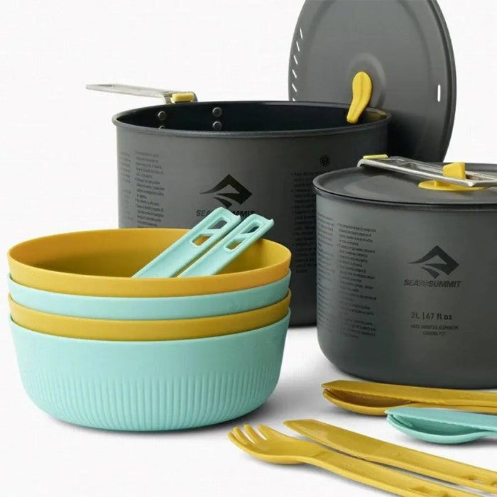 Sea to Summit Frontier UL Two Pot Cook Set 4P Сгъваем