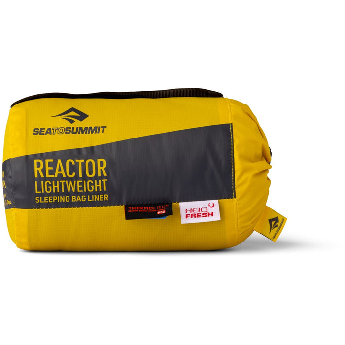 SEA TO SUMMIT Reactor Lightweight Liner Дълга подплата за спален чувал, калаено сиво