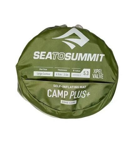 Самонадуваем килим SEA TO SUMMIT CAMP PLUS, цвят кипарис