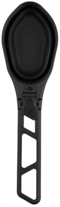 Сгъваема лъжица Sea to Summit - Camp kitchen folding serving spoon, черна