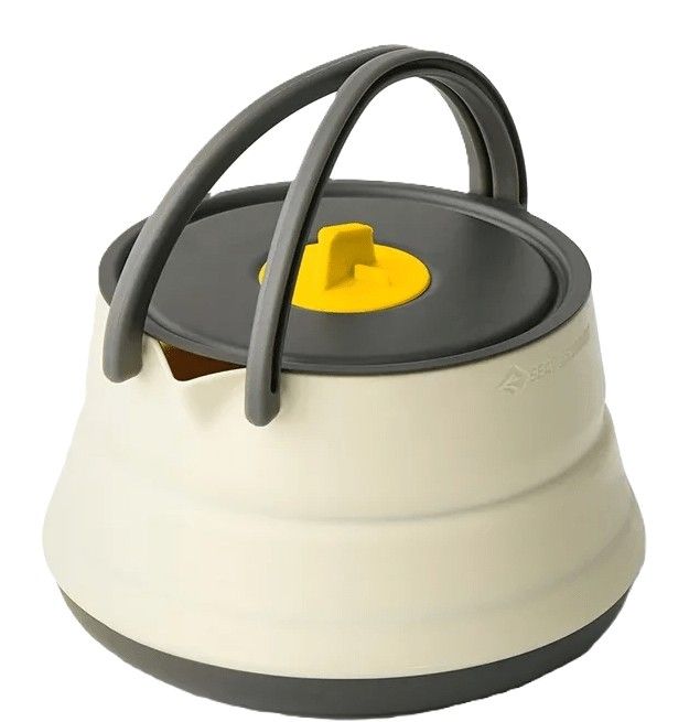 Сгъваем чайник Sea to Summit - Frontier UL collapsible, 1.3L, бял