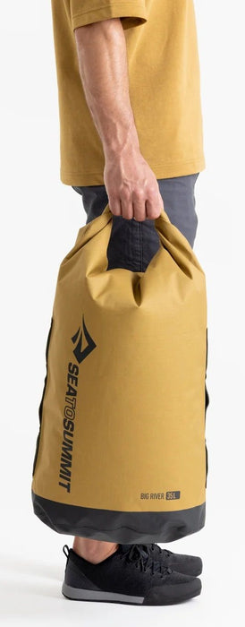 Компресионна торба Sea to Summit - Big river dry bag 35L, синя