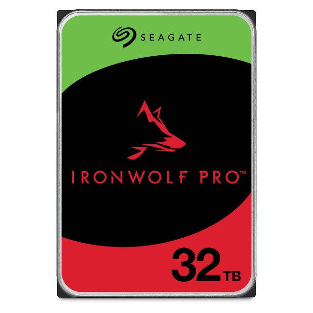 Вътрешен твърд диск Seagate IronWolf Pro ST32000NT000, 32 TB, 7200 RPM, 512 MB, 3.5" Serial ATA III