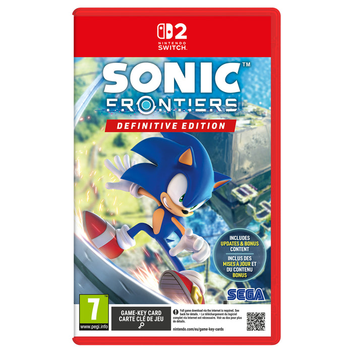 Игра SONIC FRONTIERS DEFINITIVE - код в кутия (NS2)