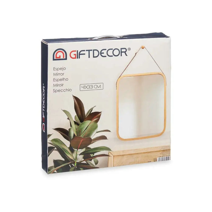 Seinapeegel Gift Decor B6605 B6605 Естествен Квадратен 34 x