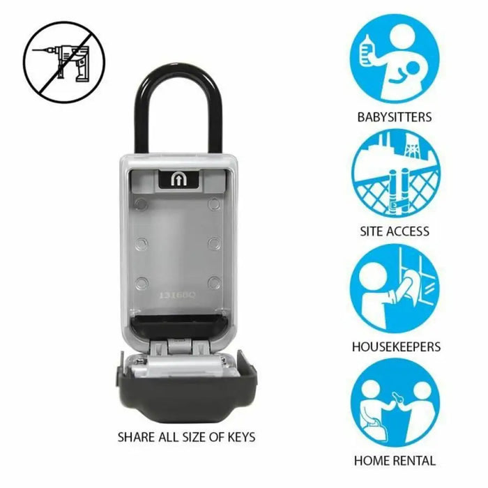 Сейф Master Lock 5424EURD Ключове Сив Метал 17,5 x 7,2 x