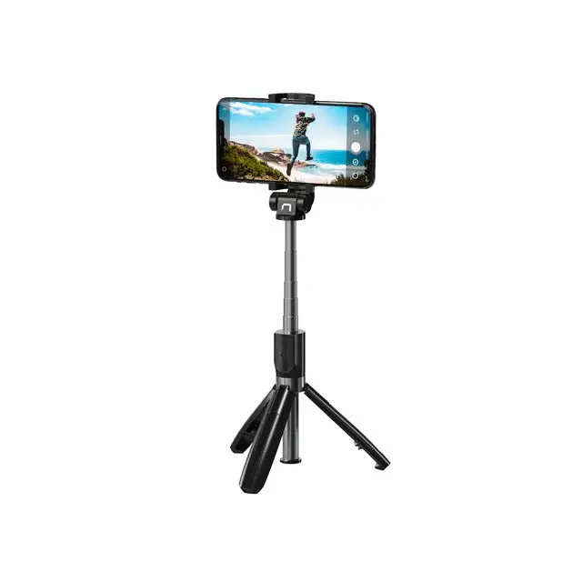 Селфи стик Natec Wireless Selfie Tripod Alvito BT 4.0 Black