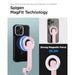 Селфи стик / трипод Spigen S570W MagSafe Bluetooth розов