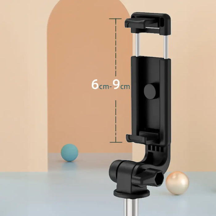 Селфи стик WRY1S телескопичен статив 0.7м за телефон - черен