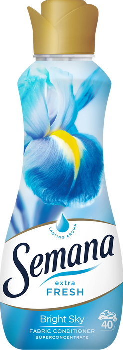 Омекотител за пране Extra Fresh Bright Sky, 40 пранета, 800 ml