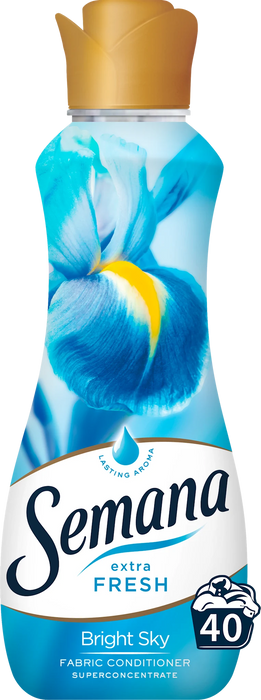 Омекотител за пране Extra Fresh Bright Sky, 40 пранета, 800 ml