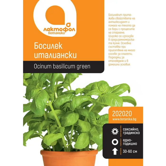 СЕМЕНА БОСИЛЕК БОТАНИК