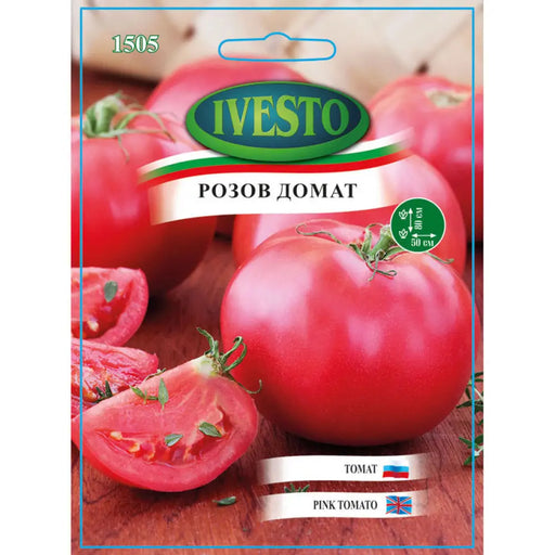 СЕМЕНА ДОМАТ РОЗОВ IVESTO