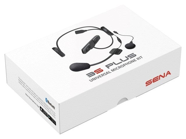 Sena 3SPLUS-WB-10 Мотоциклетен интерком Bluetooth 400 м Черен