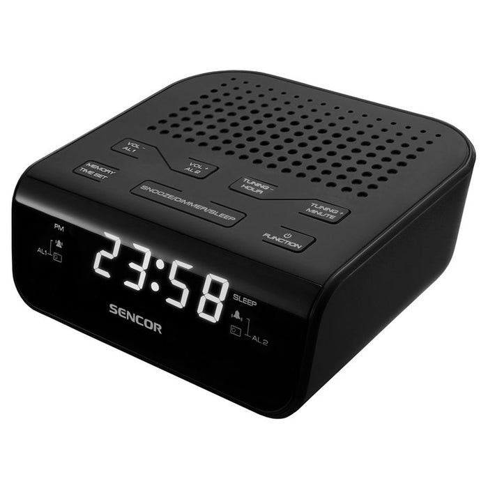 Радиочасовник SENCOR SRC 136 B АЛАРМА