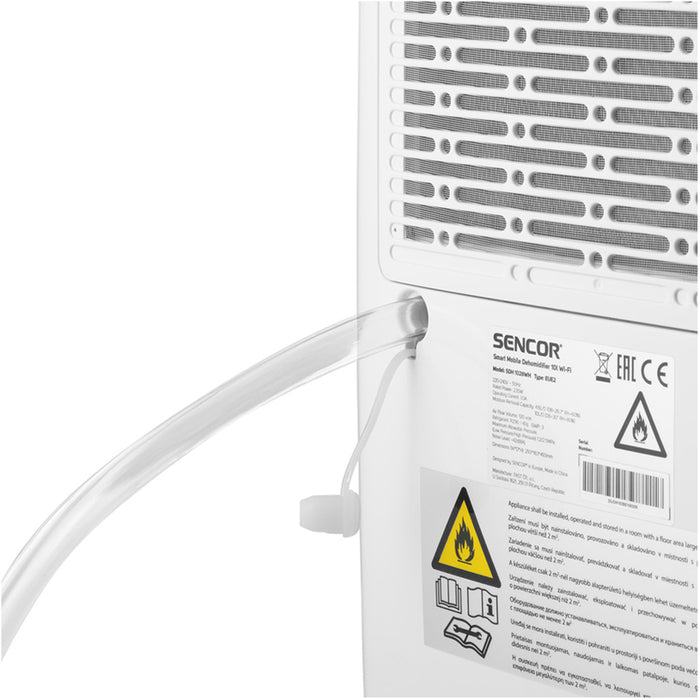 ОБЕЗВЛАЖНИТЕЛ SENCOR SDH 1028WH 1.50 L, WI-FI УПРАВЛЕНИЕ, 43.00 dB(A)