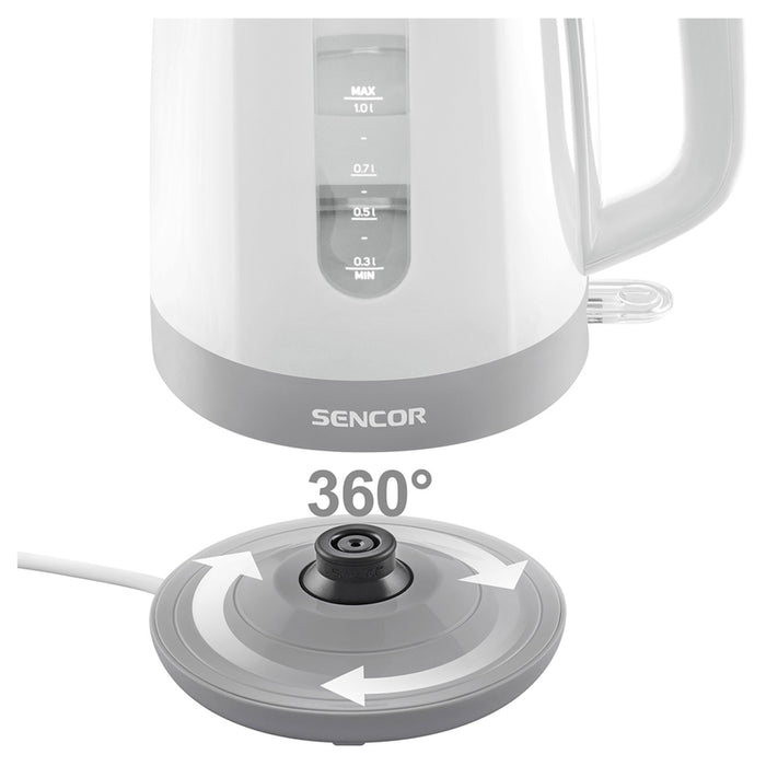 Електрическа канa SENCOR SWK 1020WH 2200 W, 1.00 L