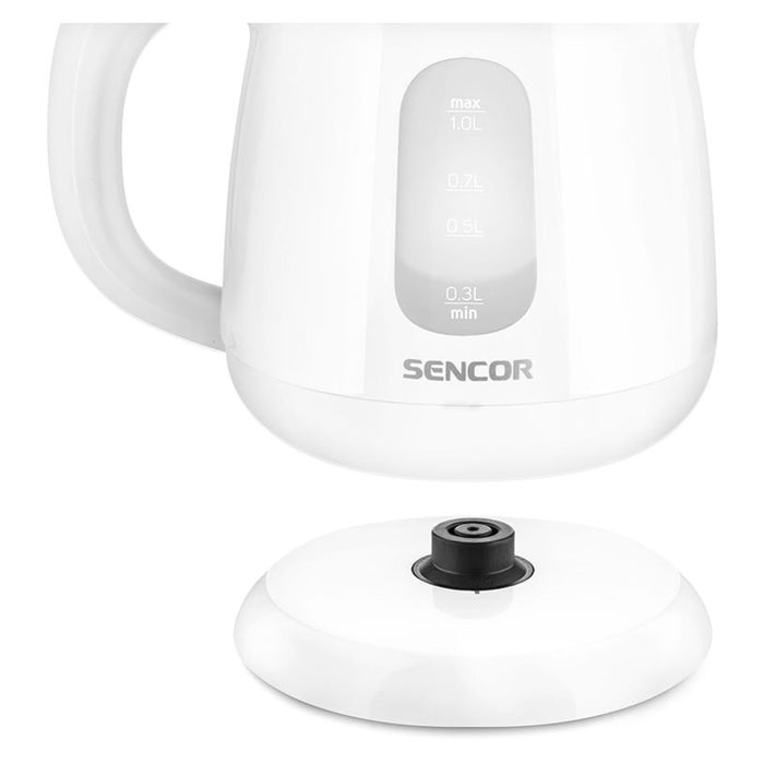 ЕЛЕКТРИЧЕСКА КАНА SENCOR SWK 1010WH БЯЛ, 1100 W, 1.00 L