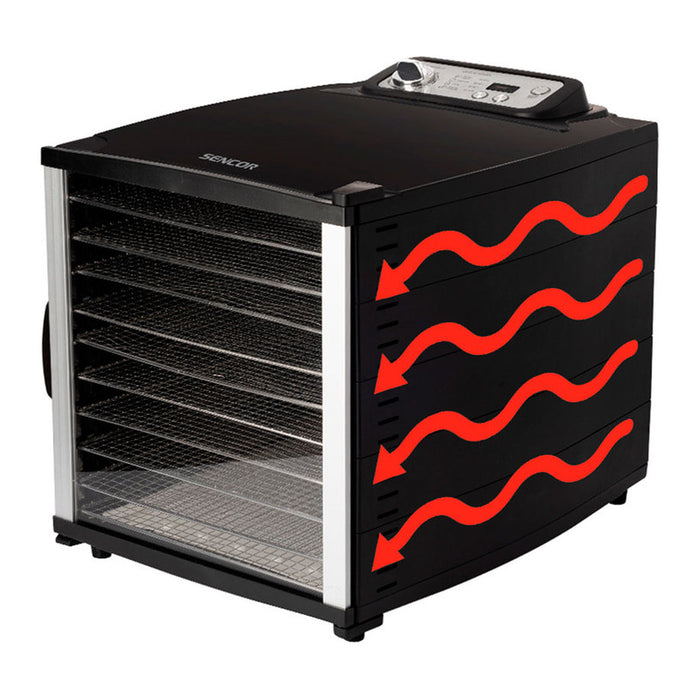 УРЕД СУШЕНЕ НА ХРАНА SENCOR SFD 7000BK 800 W