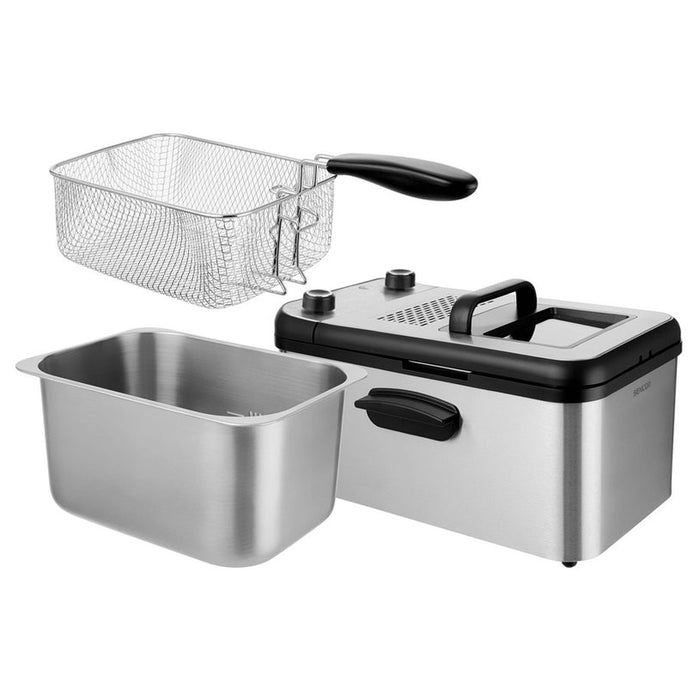 Фритюрник SENCOR SFR 7200 SS 3.20 L, 1.40 kg, 2200 W, ИНОКС