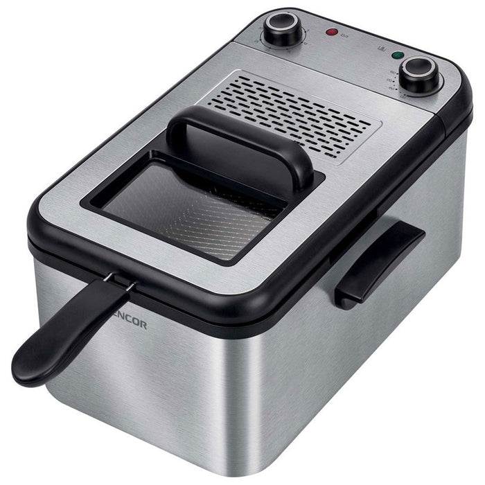 Фритюрник SENCOR SFR 7200 SS 3.20 L, 1.40 kg, 2200 W, ИНОКС