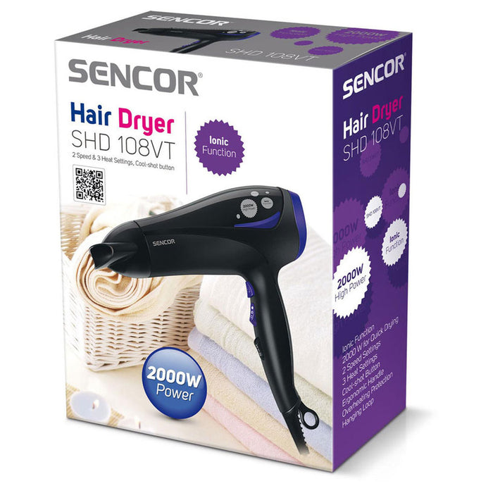 Сешоар SENCOR SHD 108VT 2200.00 W, ЙОНИЗАЦИЯ
