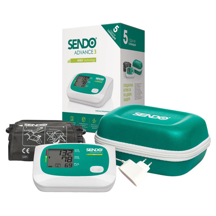 Апарат за кръвно SENDO ADVANCE 3 + АДАПТЕР
