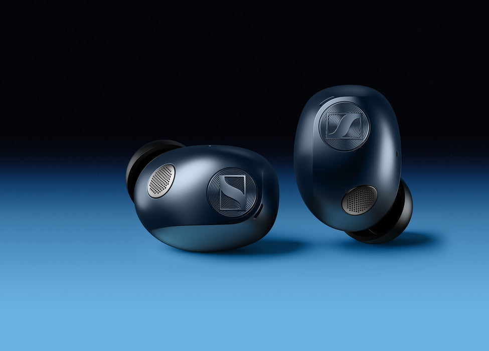 Безжични слушалки Sennheiser - Momentum 5 True Wireless, ANC, сини