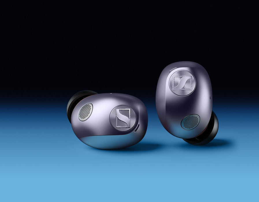 Безжични слушалки Sennheiser - Momentum 5 True Wireless, ANC, лилави