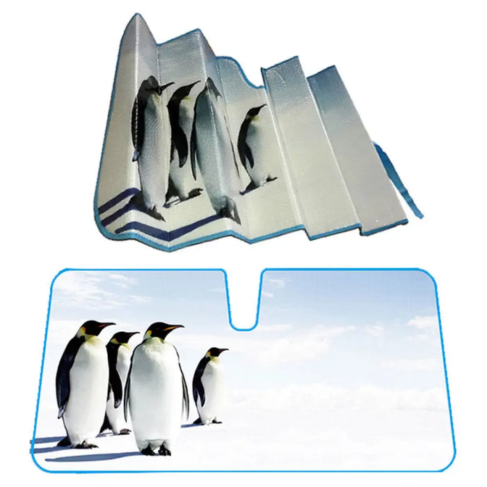 СЕННИК ХАРМОНИКА ЗА ПРЕДНО СТЪКЛО AUTO PRACTIC PINGUINE