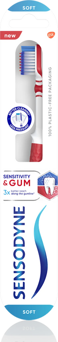 Четка за зъби Sensitivity&Gum, различни цветове/мотиви, 1 бр