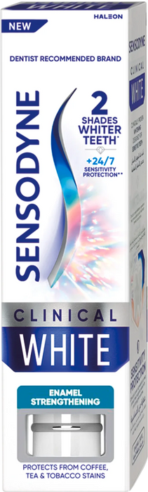 Паста за зъби Clinical white enamel, 75 ml