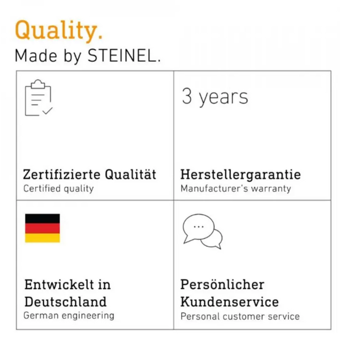 СЕНЗОР ЗА ДВИЖЕНИЕ IP54 STEINEL IS1 БЯЛ