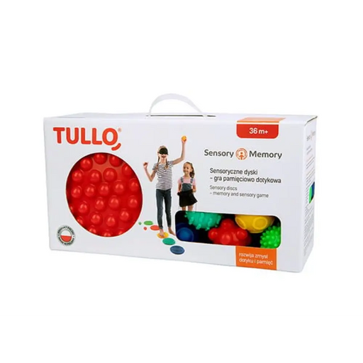 Сензорни дискове Tullo – тактилна игра за памет