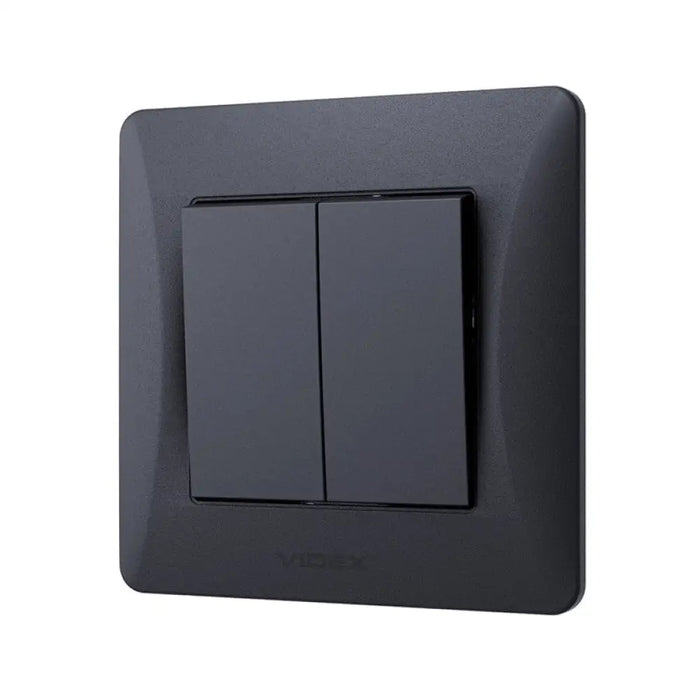 СЕРИЕН КЛЮЧ 10А VF-BNSW2-BG BINERA VIDEX - ГРАФИТ