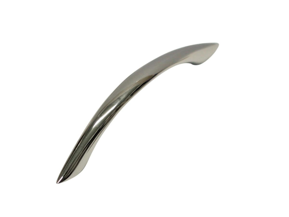 МЕБЕЛНА ДРЪЖКА 96MM ДЪГА НИКЕЛ 232