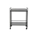 Serveerimislaud DKD Home Decor Черен Метал Кристал 60,5 x