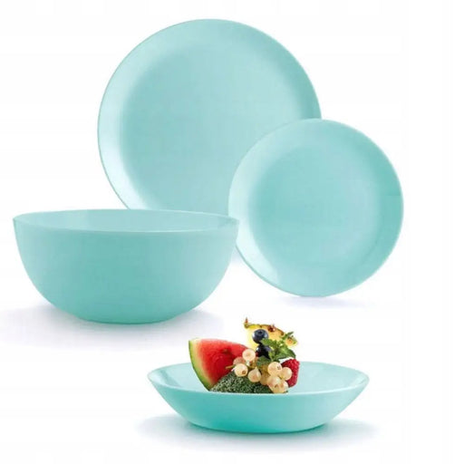 СЕРВИЗ ЗА ХРАНЕНЕ 19 ЧАСТИ TURQUOISE DIWALI LUMINARC