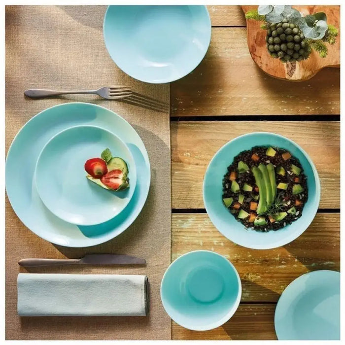 СЕРВИЗ ЗА ХРАНЕНЕ 19 ЧАСТИ TURQUOISE DIWALI LUMINARC