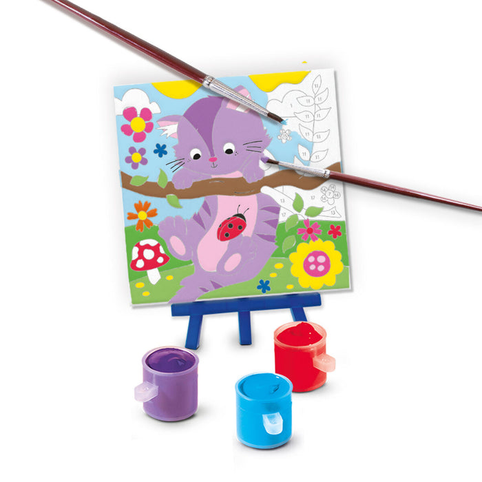 Комплект за Рисуване SES Creative Paint by number on canvas
