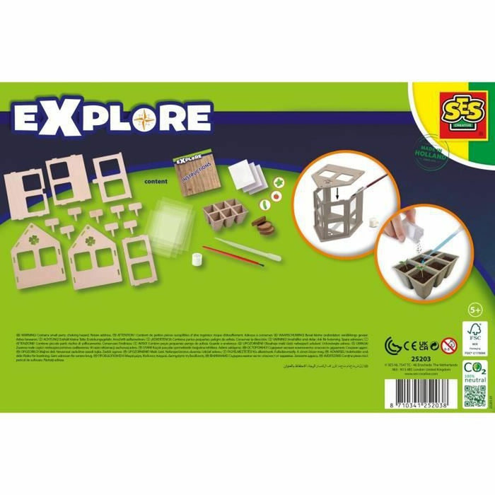Научна Игра SES Creative Vegetable greenhouse
