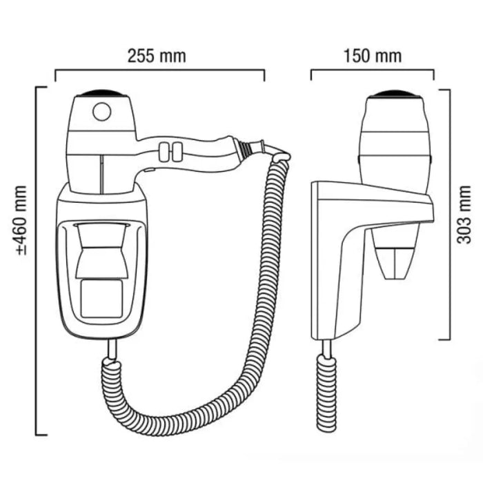 Сешоар за стена VALERA Silent Jet Protect 2000 White